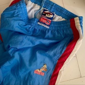 Vintage NFL Houston Oilers x flintstones  track pants